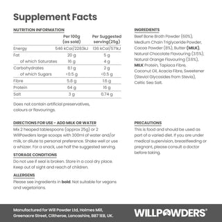 Chocolate Orange Keto Protein Powder (Small Case)