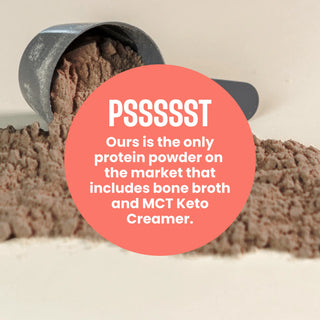 Dark Chocolate Keto Protein Powder (Small Case)