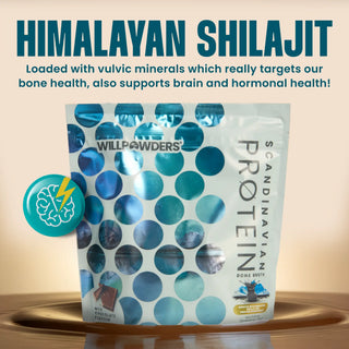 Milk Chocolate Protein Powder with Shilajit and Monocreatine (Small Case)