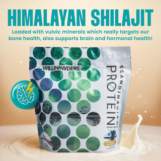 Vanilla Protein Powder with Shilajit and Monocreatine (Small Case)